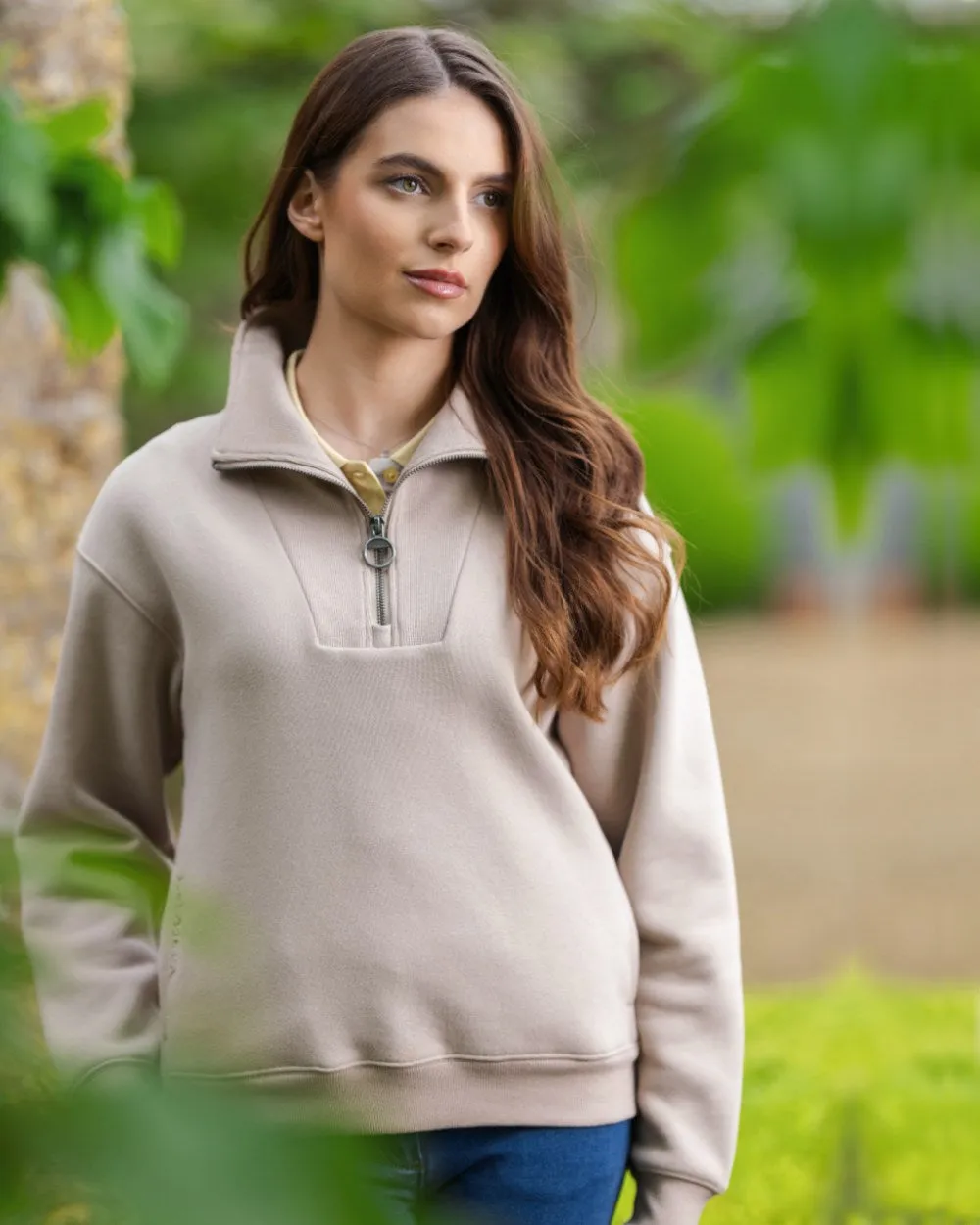LeMieux Womens Keira Quarter Neck Sweatshirt