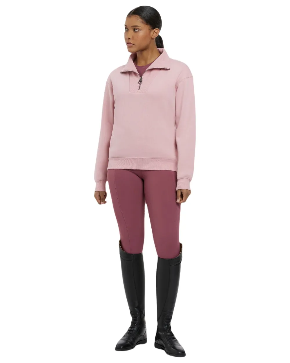 LeMieux Womens Keira Quarter Neck Sweatshirt