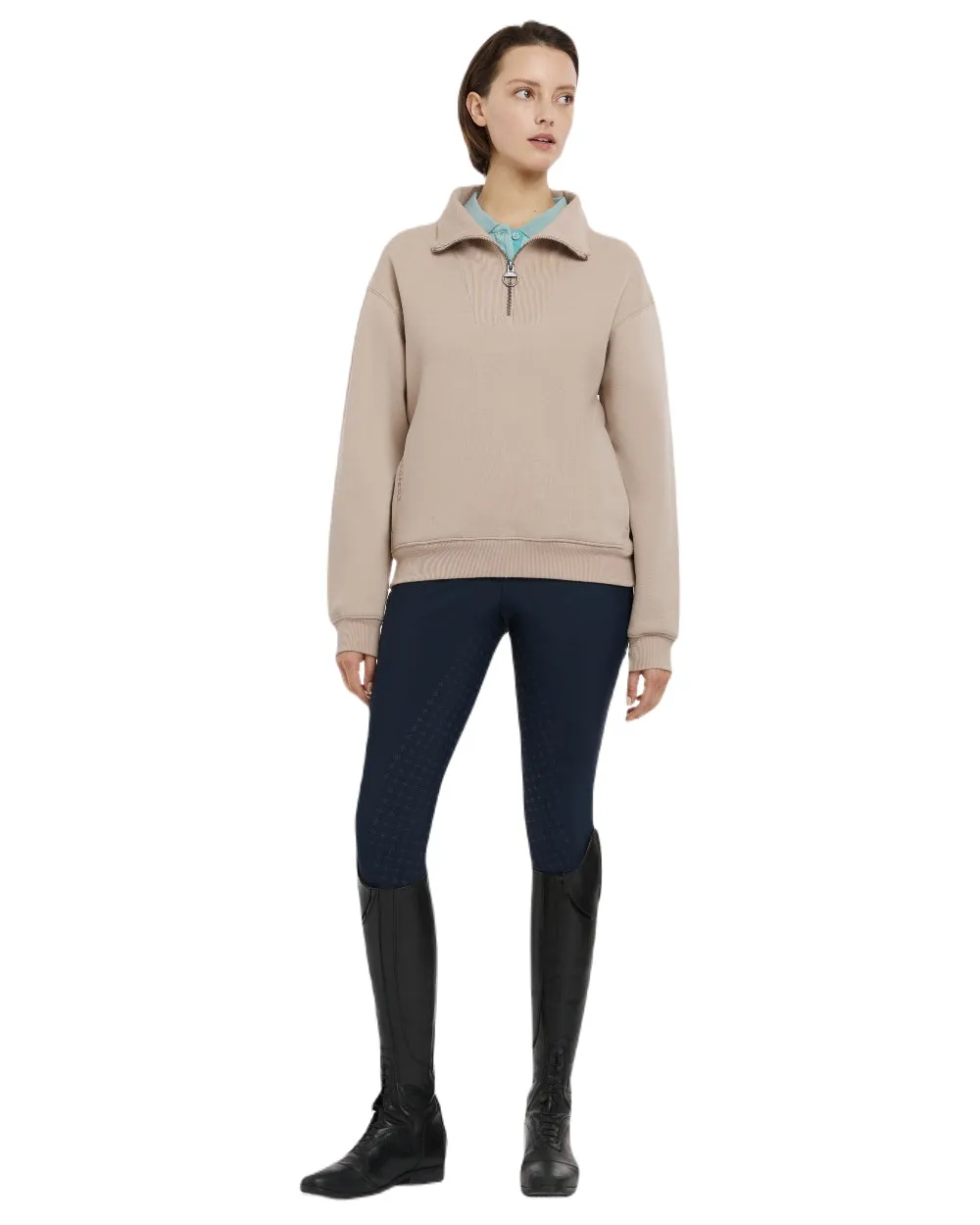 LeMieux Womens Keira Quarter Neck Sweatshirt