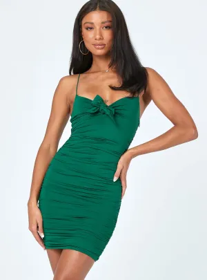 Loren Mini Dress Green
