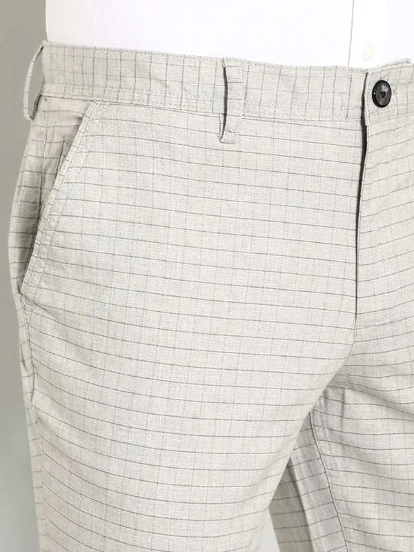Men Urban Fit Cotton Stretch Trouser