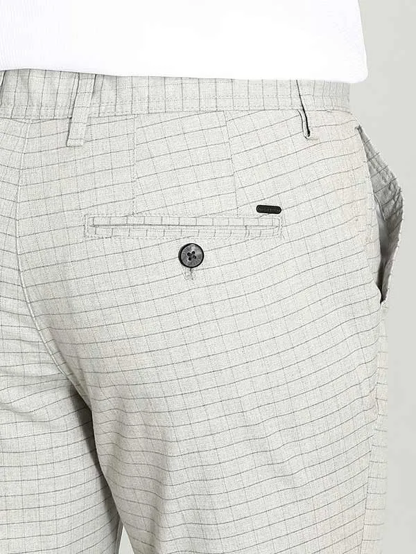 Men Urban Fit Cotton Stretch Trouser
