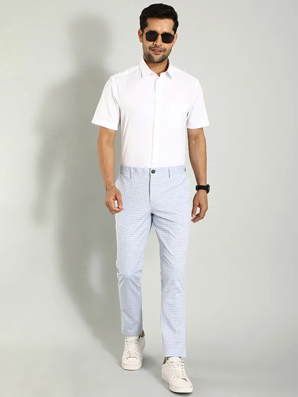 Men Urban Fit Cotton Stretch Trouser
