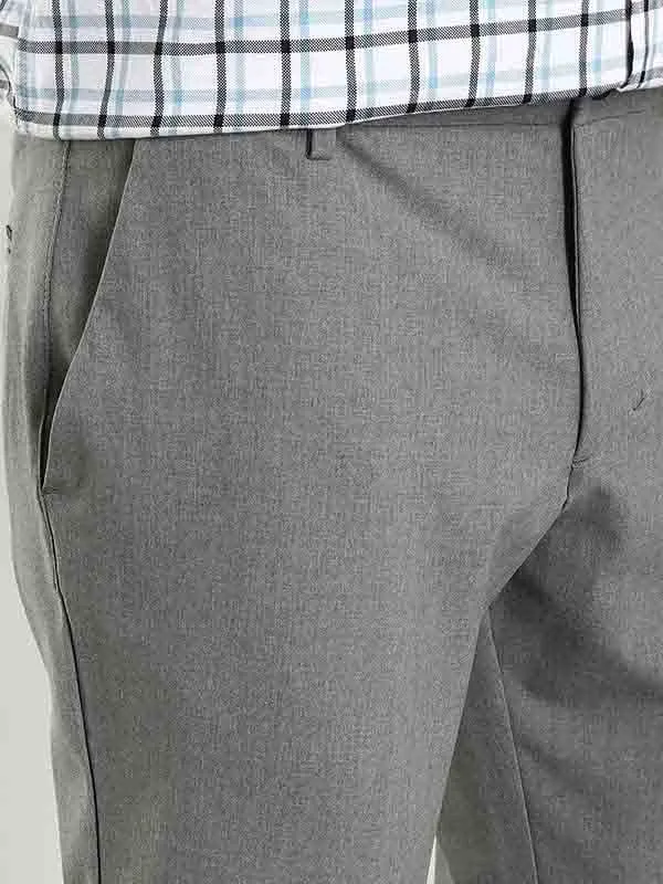 Men Urban Fit Polyester Blend Trouser