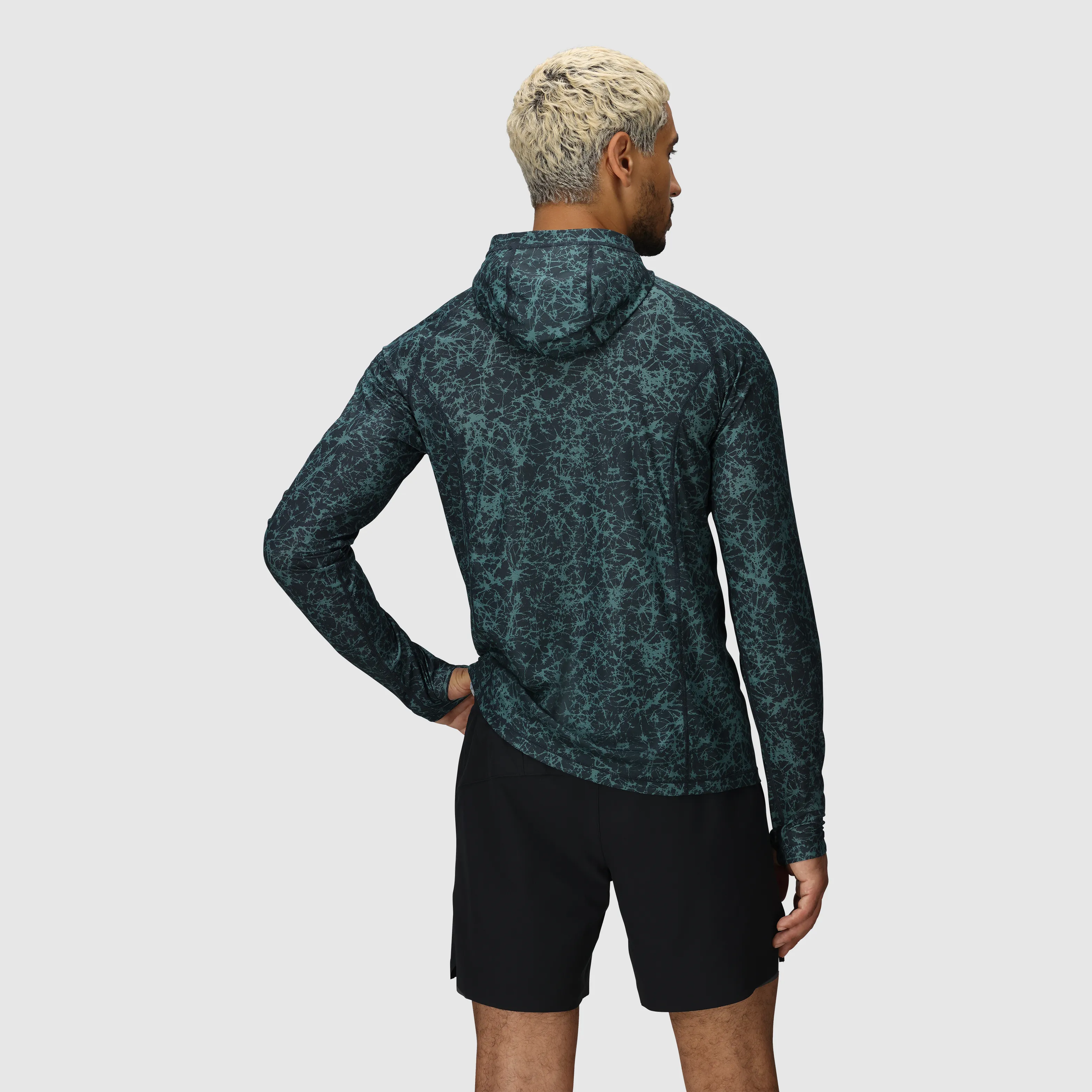 Men's Echo Printed Hoodie