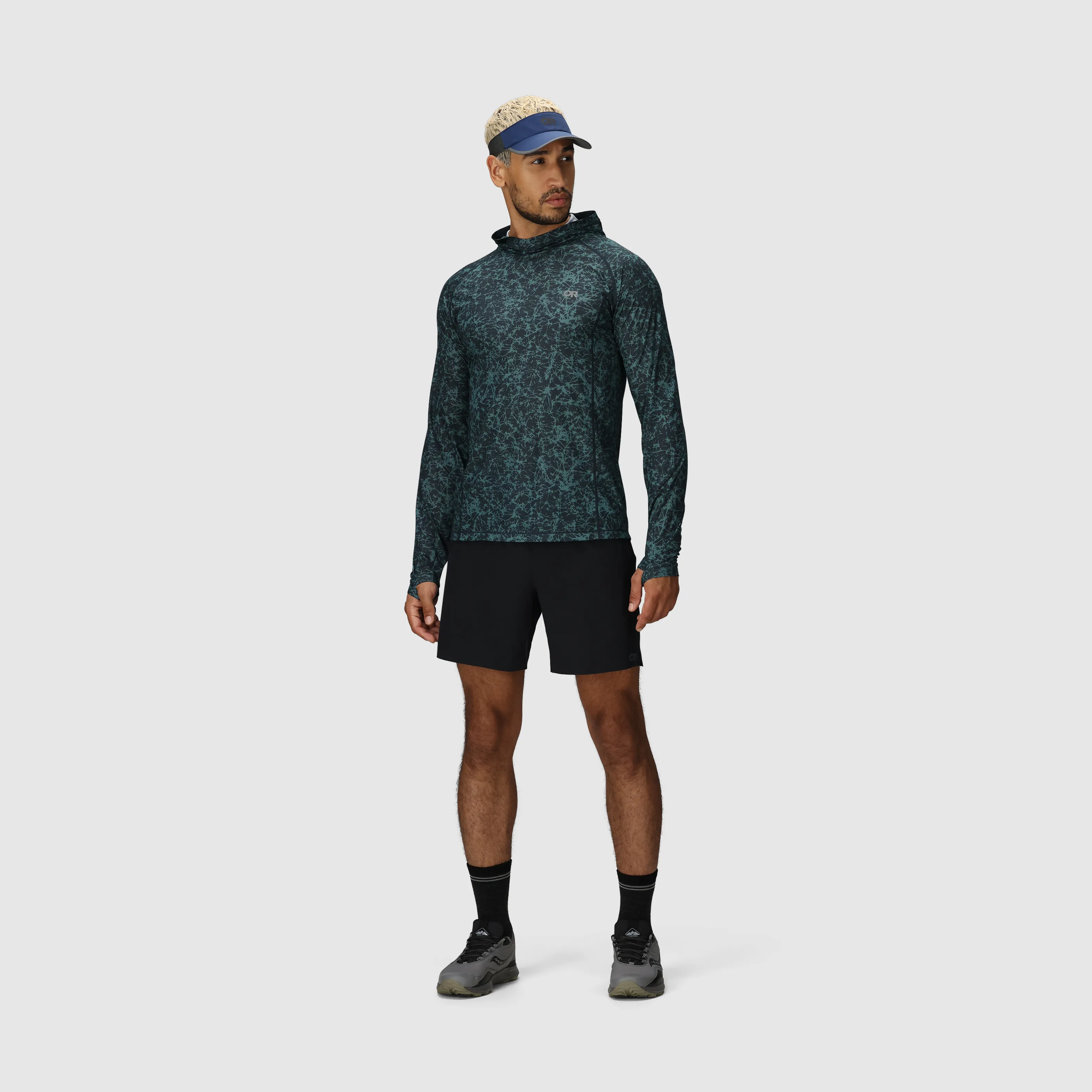 Men's Echo Printed Hoodie
