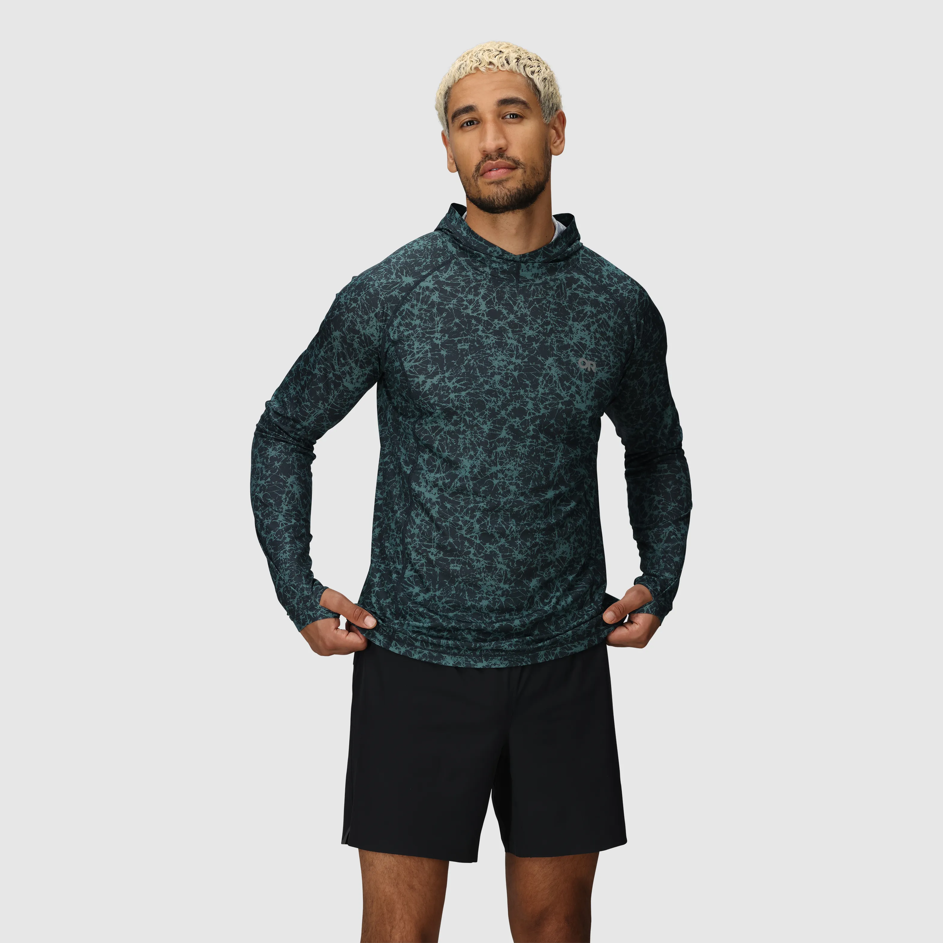 Men's Echo Printed Hoodie
