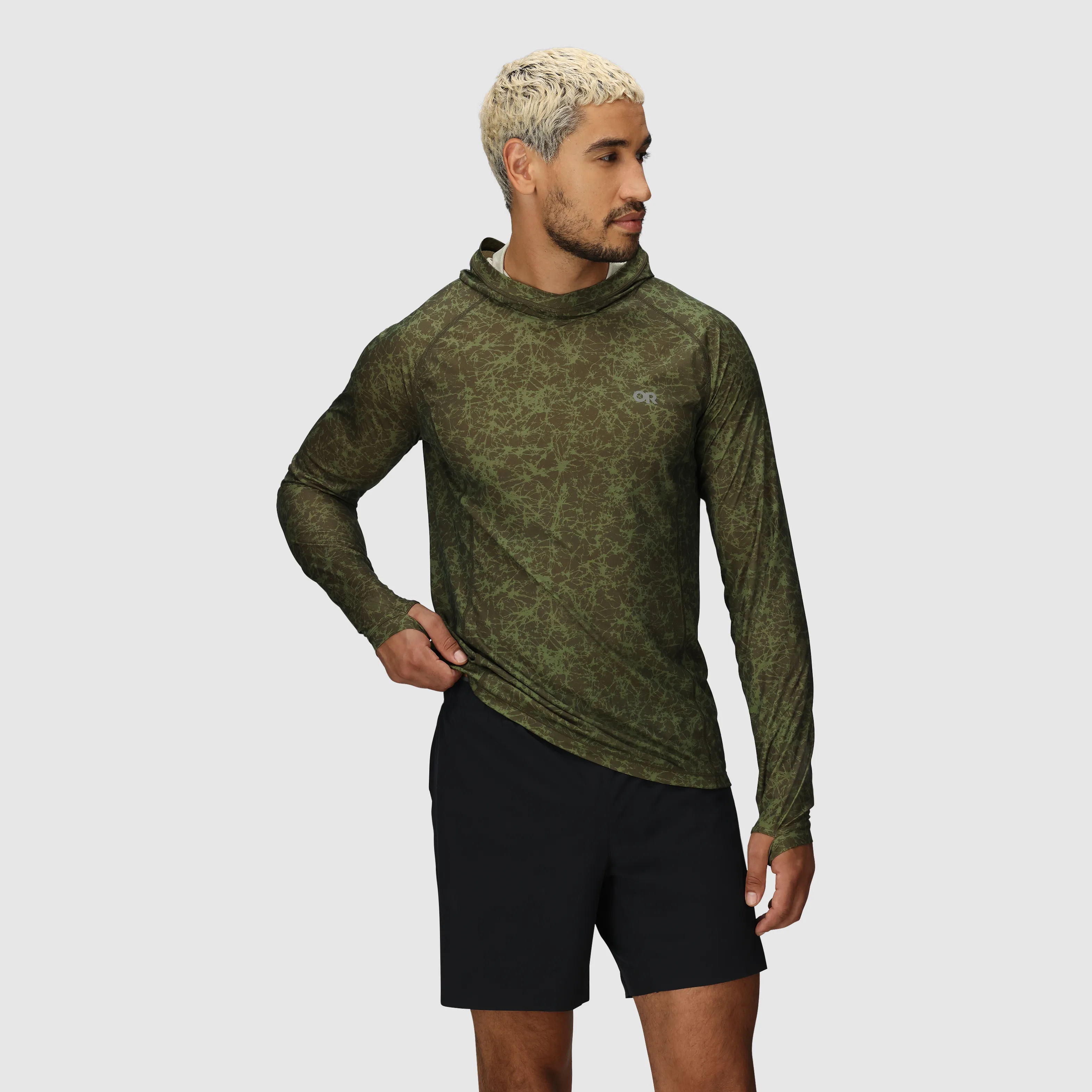 Men's Echo Printed Hoodie