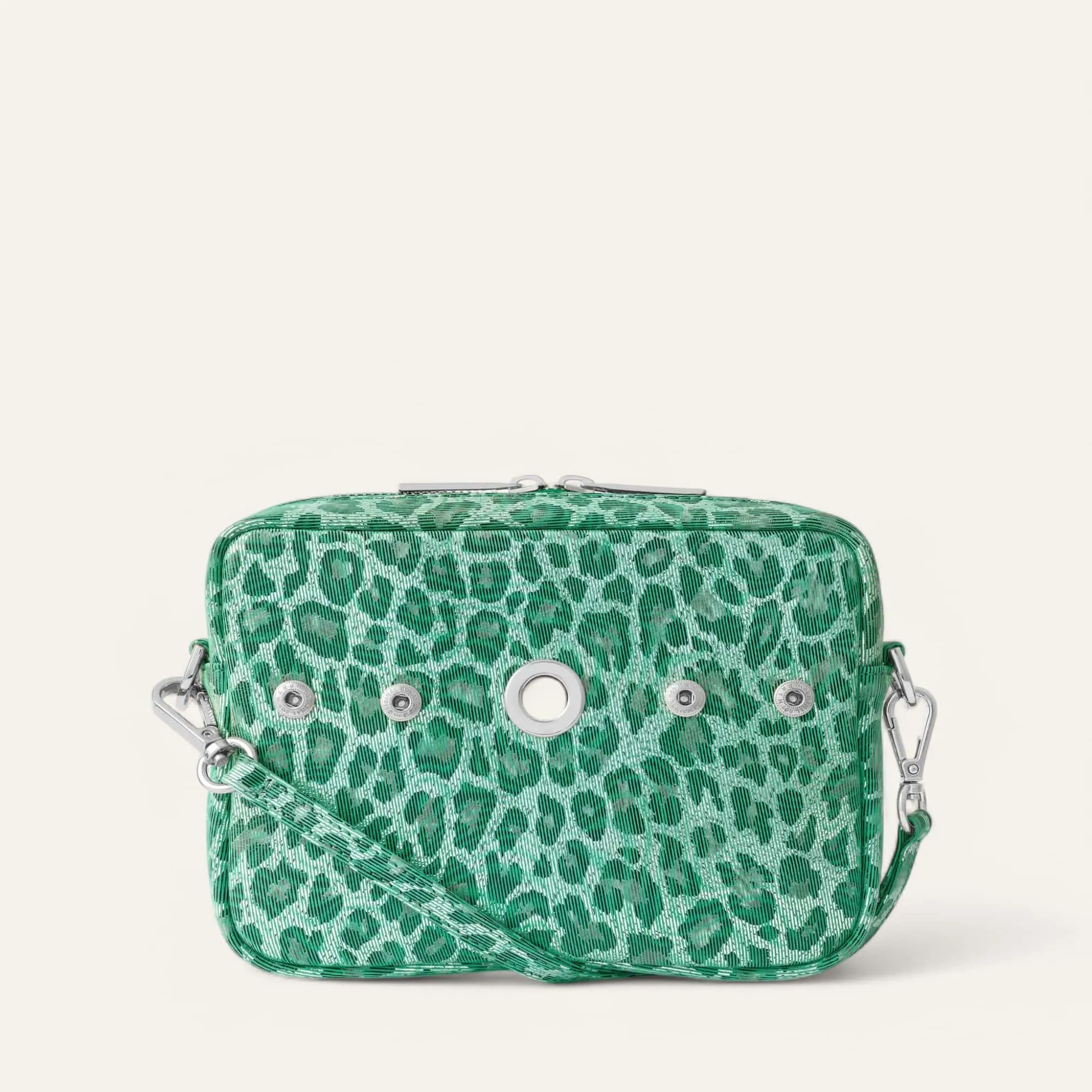 Millie Crossbody | Caribbean Dreams with Silver hardware