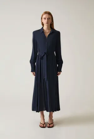 Navy Midi Dress