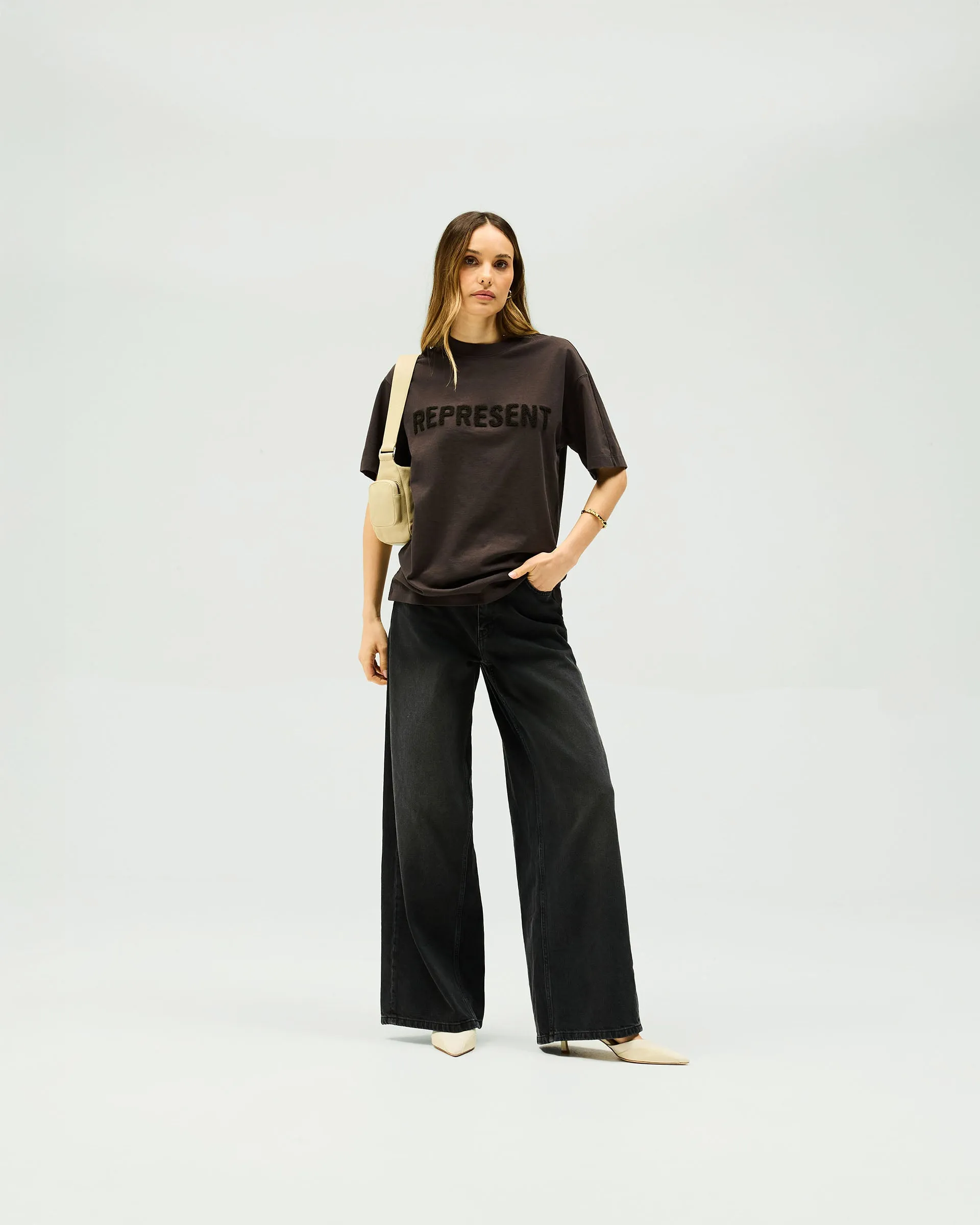 Owners Club Boyfriend T-Shirt - Black Coffee