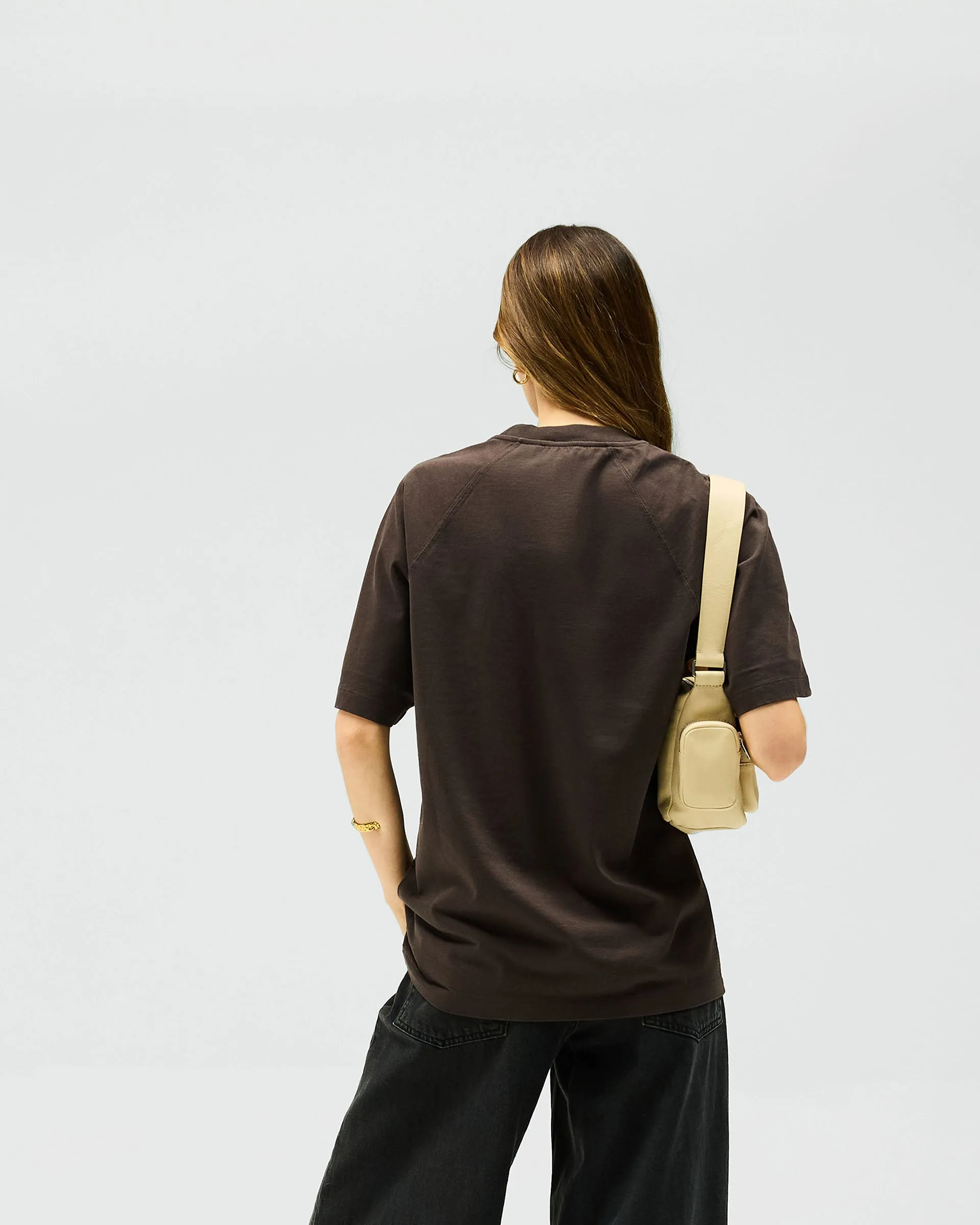 Owners Club Boyfriend T-Shirt - Black Coffee