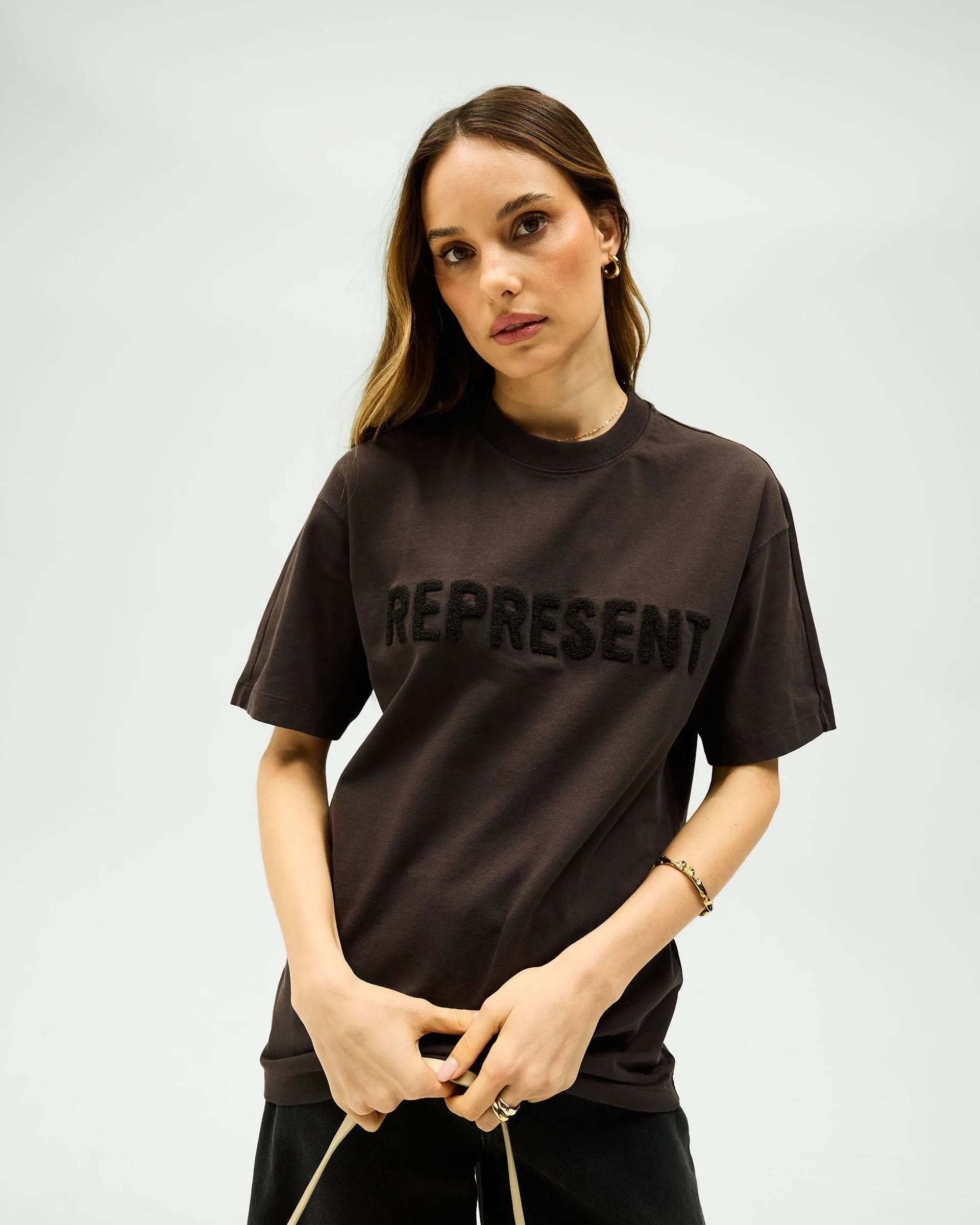 Owners Club Boyfriend T-Shirt - Black Coffee