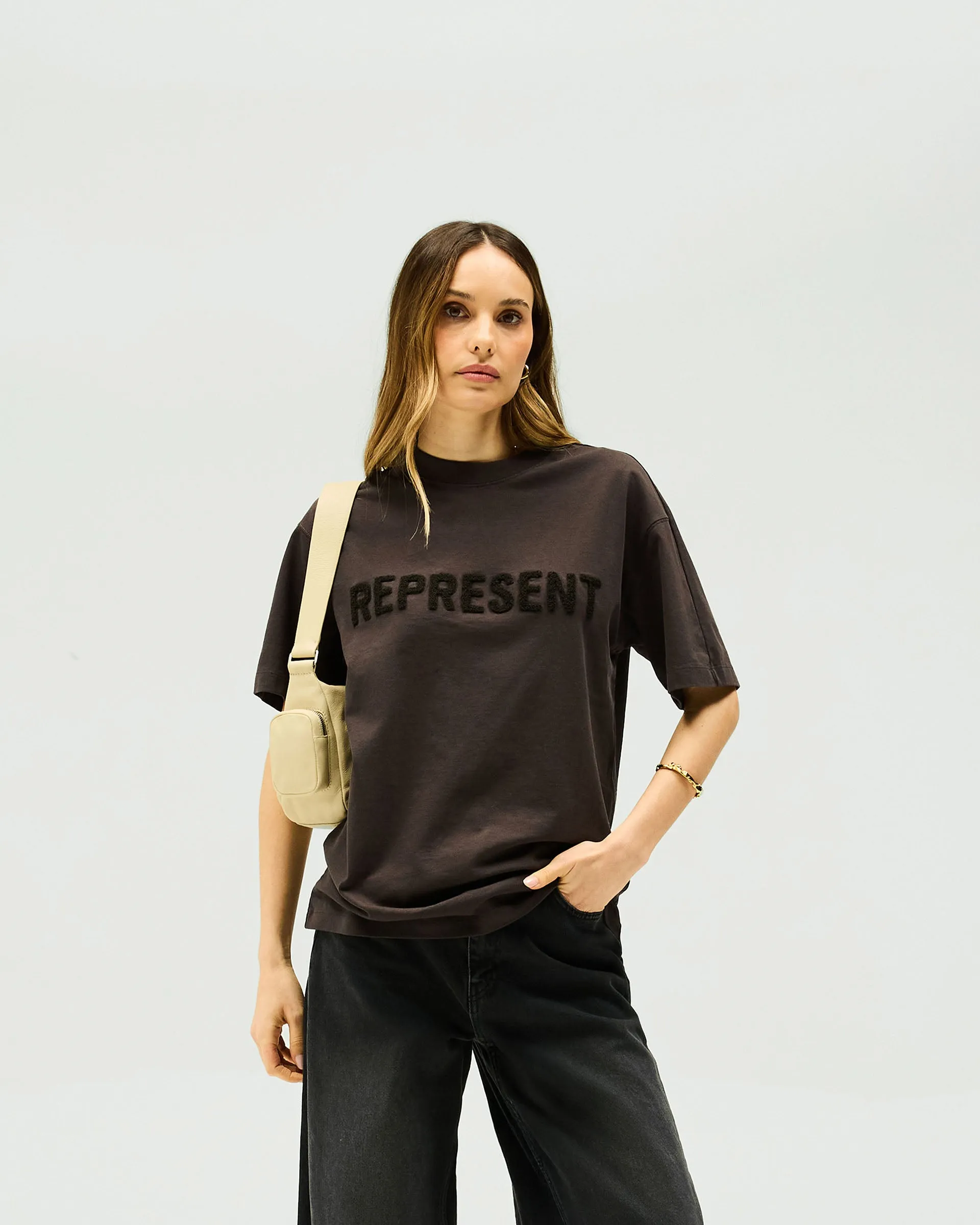 Owners Club Boyfriend T-Shirt - Black Coffee