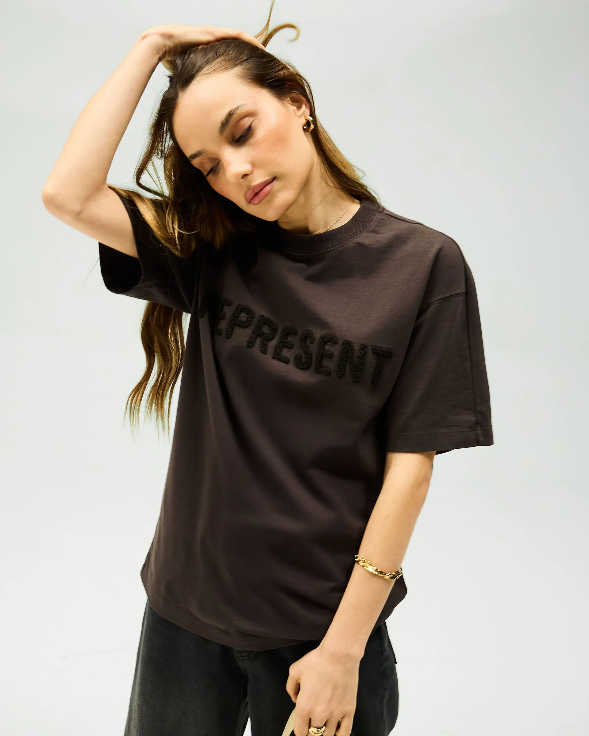 Owners Club Boyfriend T-Shirt - Black Coffee