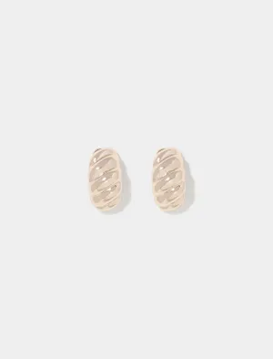 Paige Panel Stud Earrings