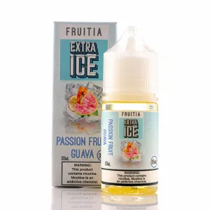 Passion Fruit Guava Ice Salt - Fruitia E-Juice