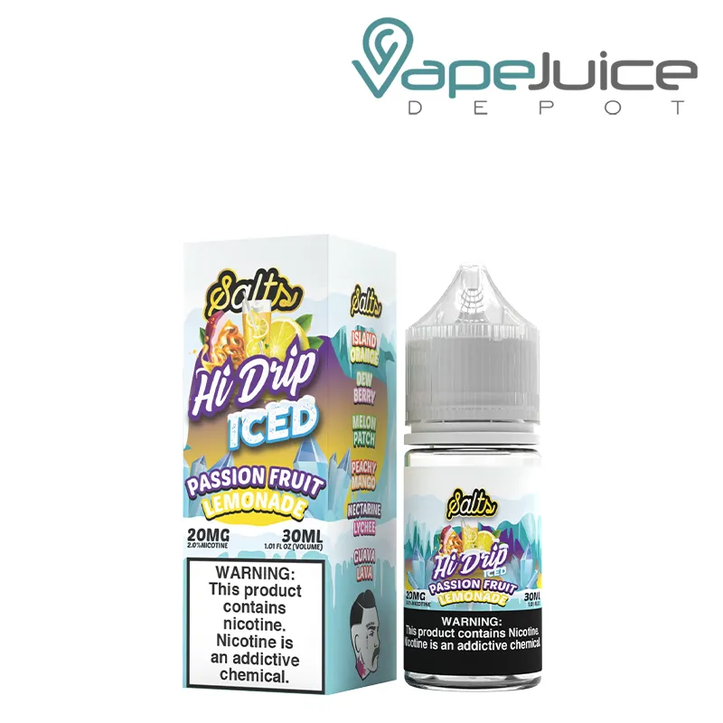Passion Fruit Lemonade ICED Hi Drip Salts 30ml