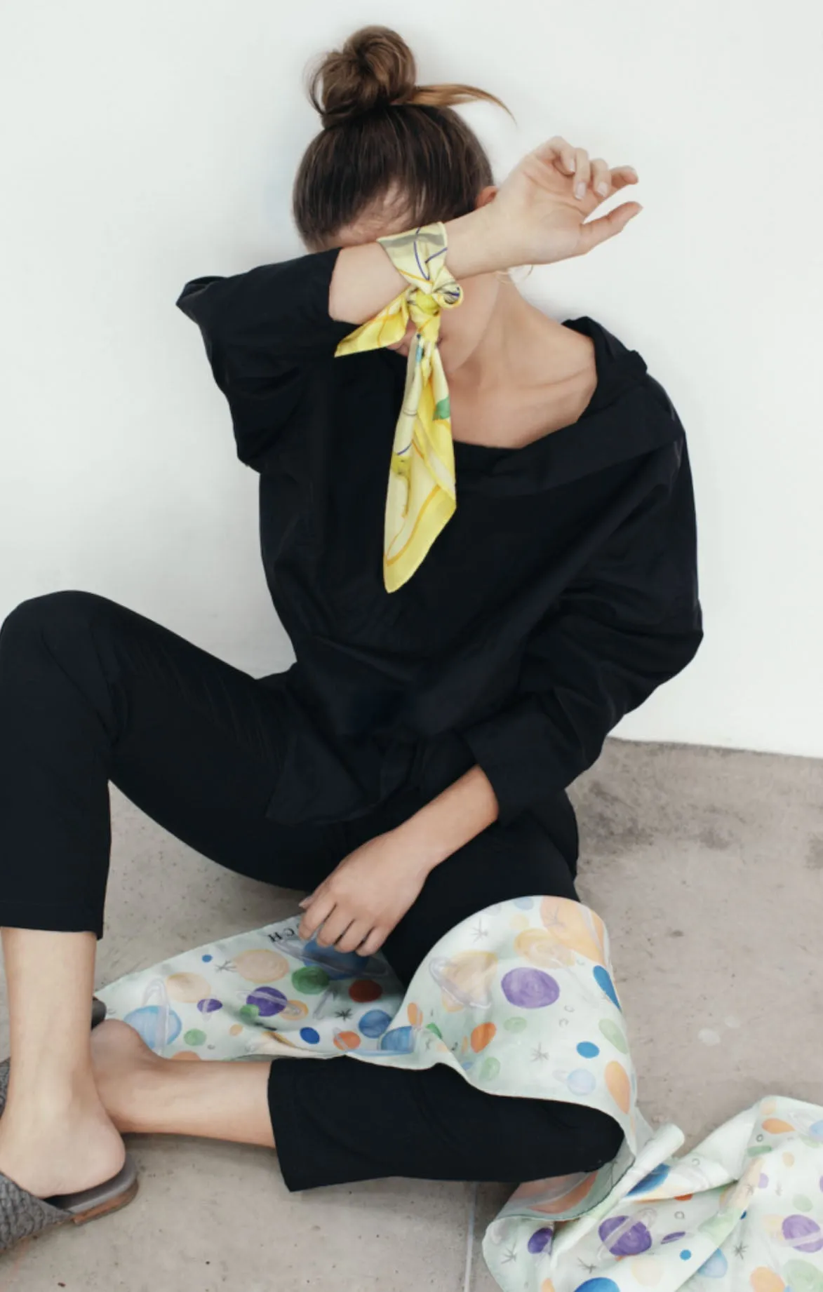 Pianeti Long Scarf