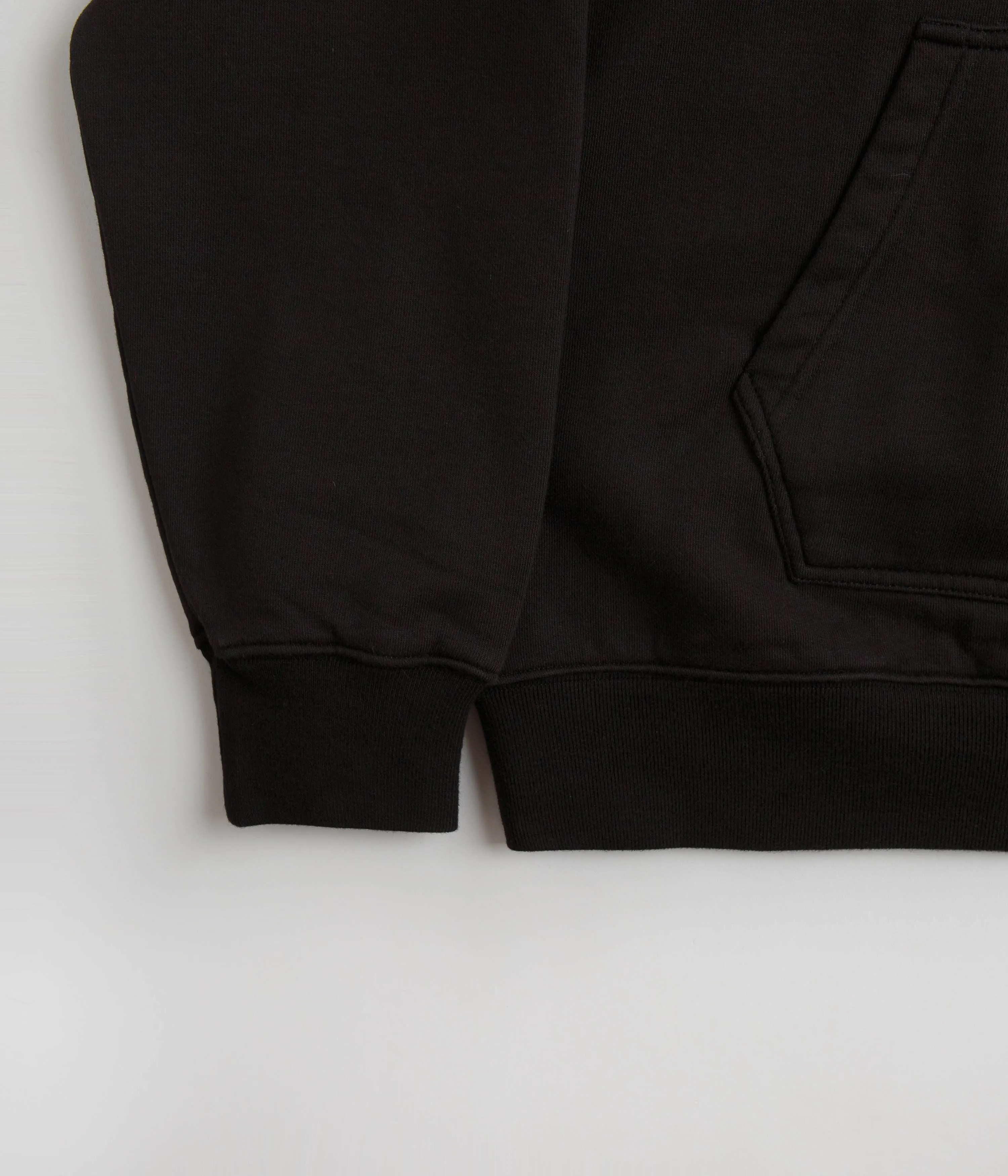 Purple Mountain Observatory Core Logo Hoodie - Black