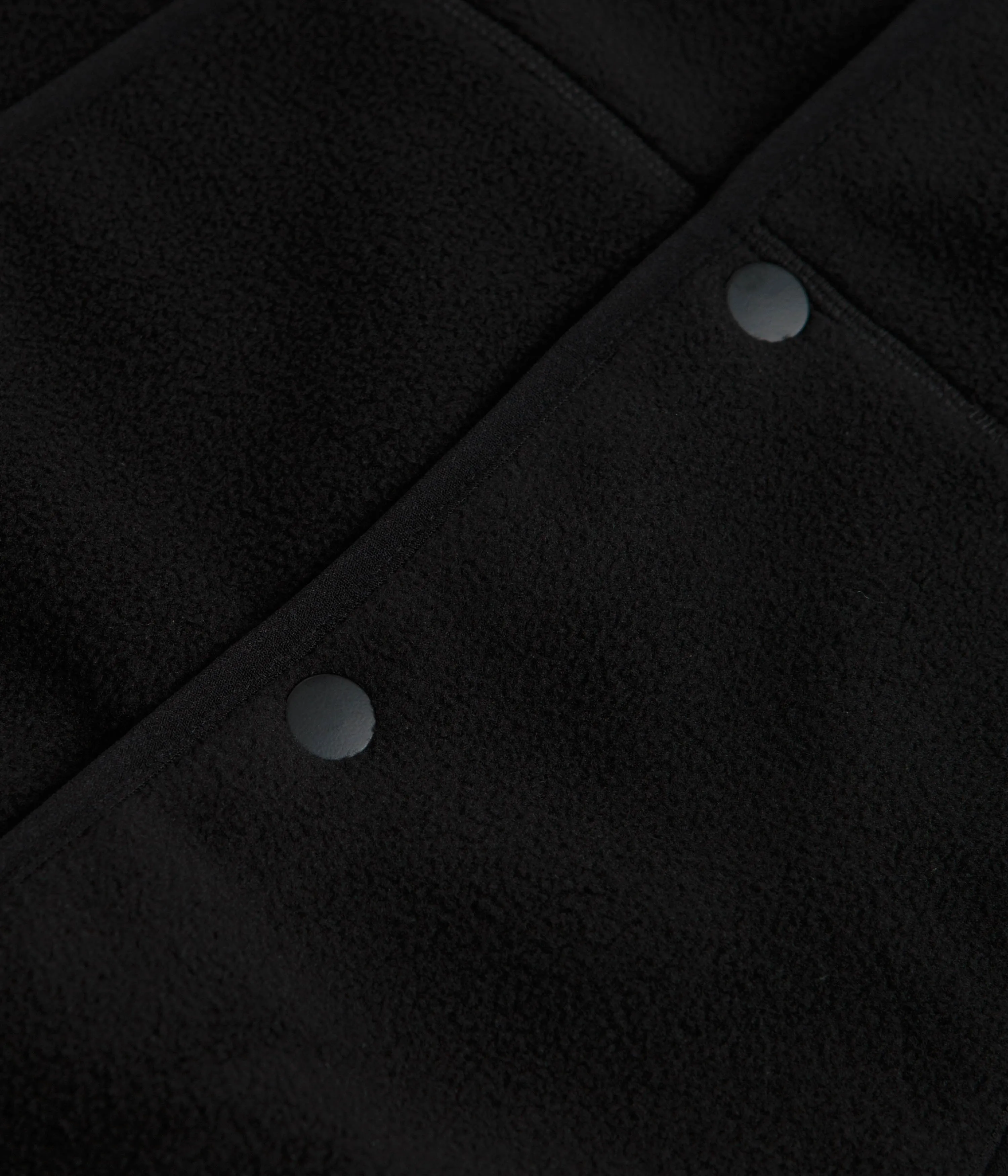 Purple Mountain Observatory Micro Fleece Cardigan - Black
