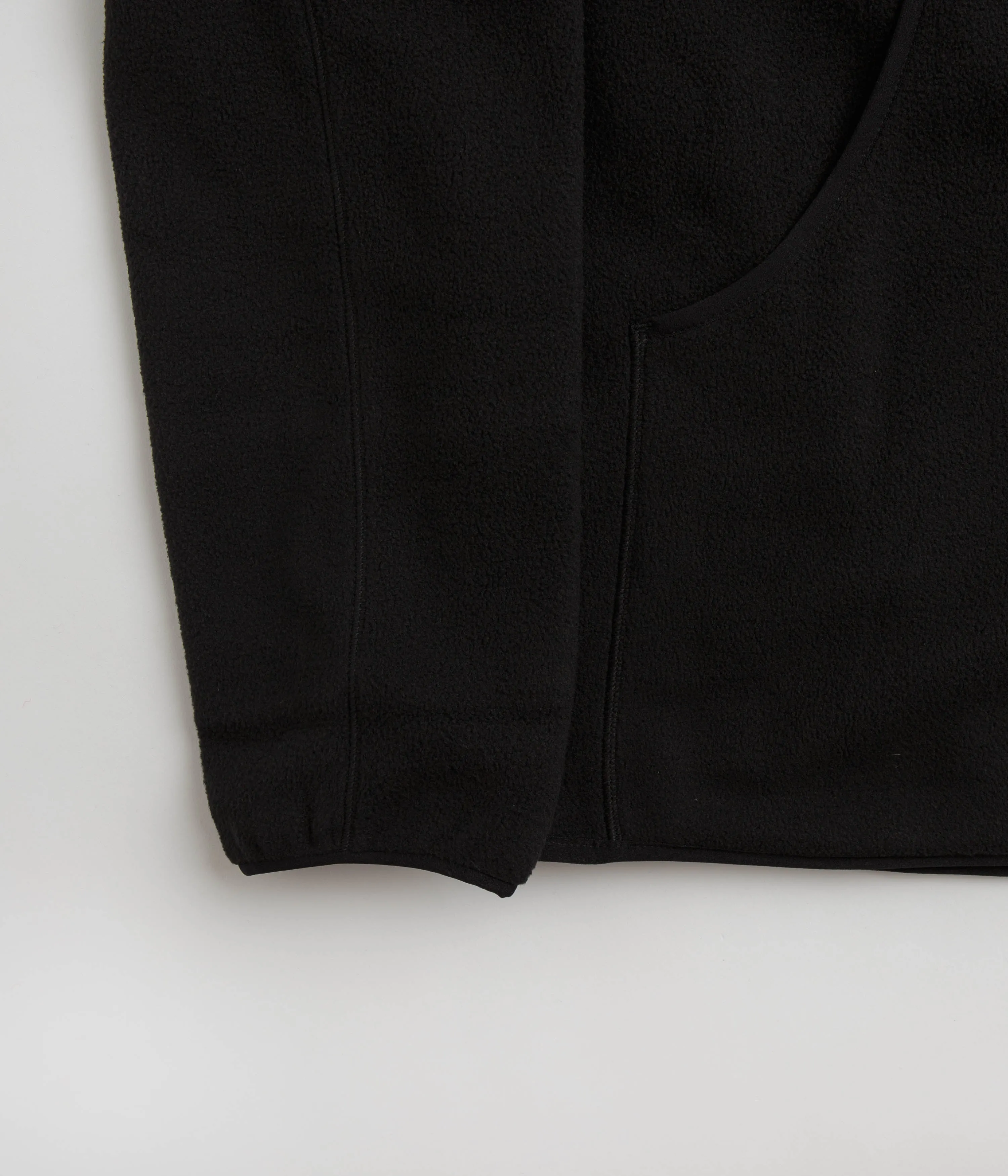 Purple Mountain Observatory Micro Fleece Cardigan - Black