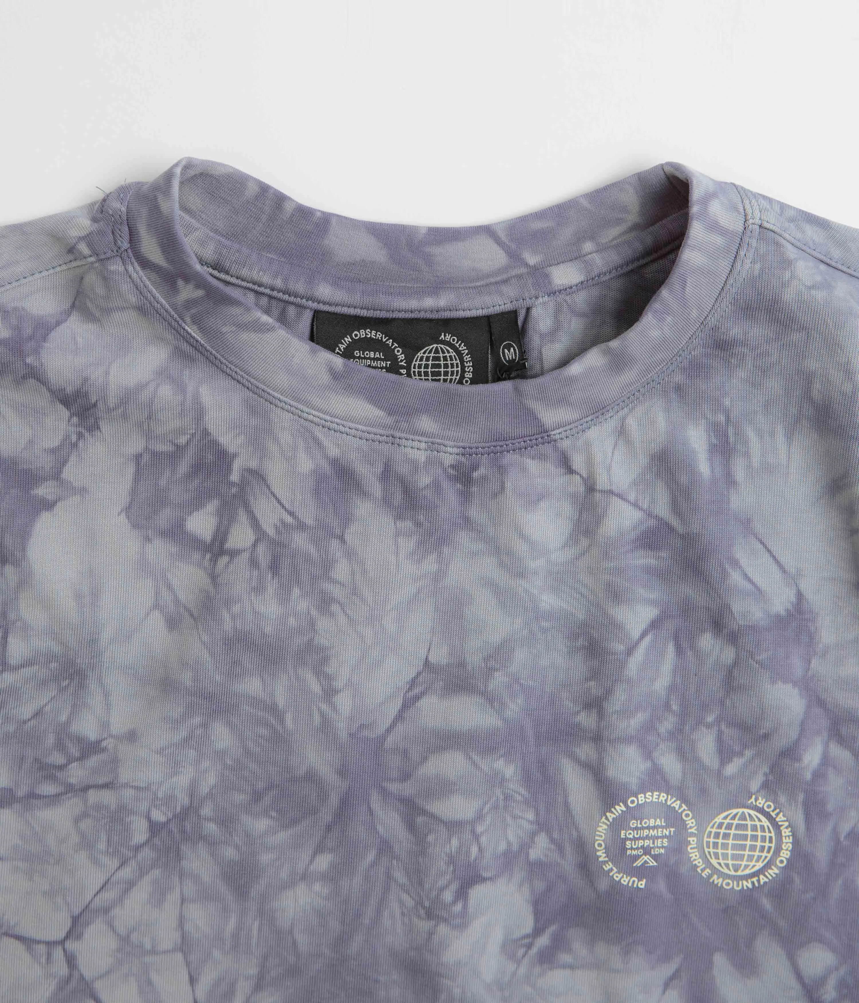 Purple Mountain Observatory Tie Dye T-Shirt - Ice Tie Dye