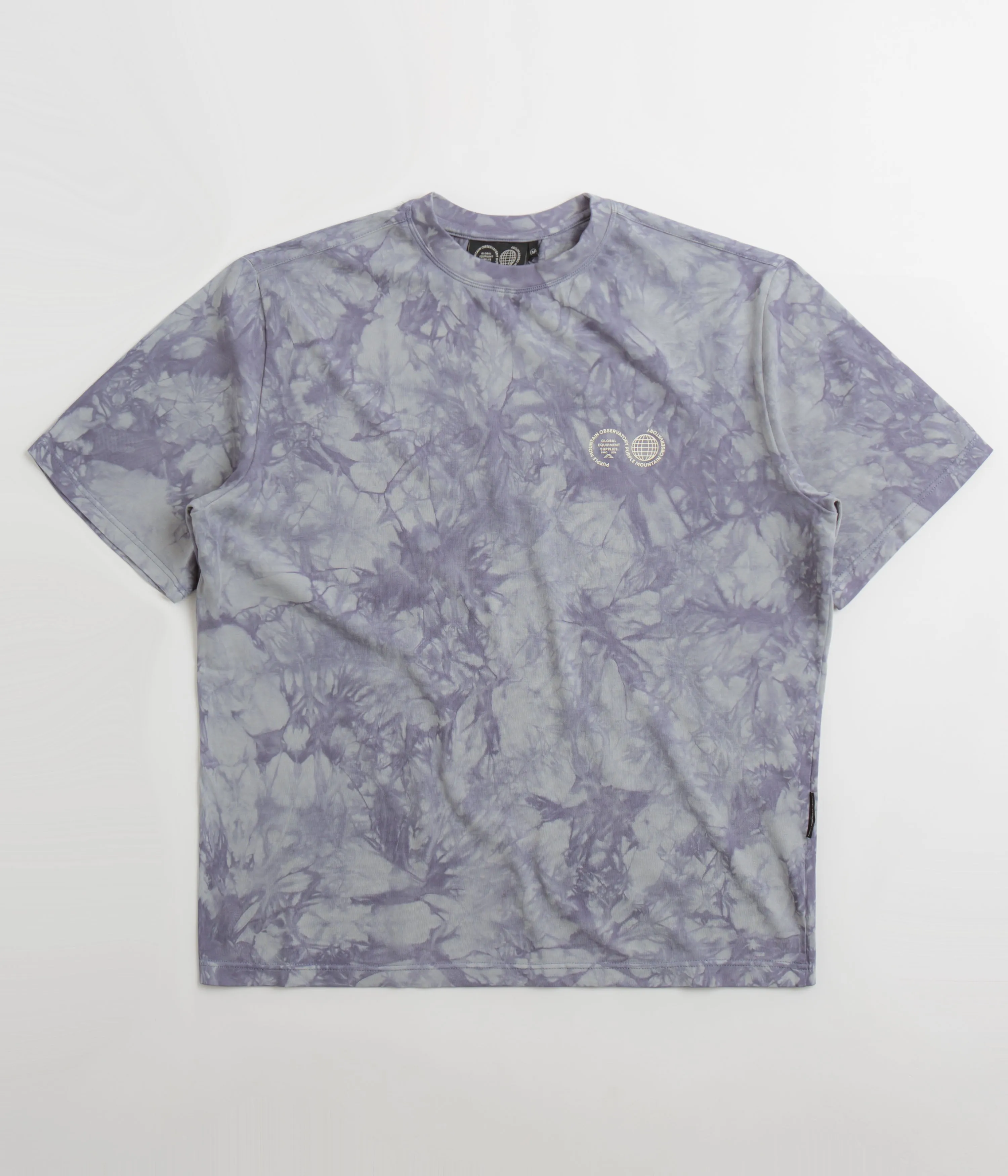 Purple Mountain Observatory Tie Dye T-Shirt - Ice Tie Dye