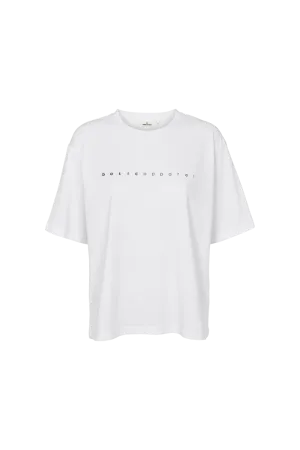 Raja Logo Tee - White