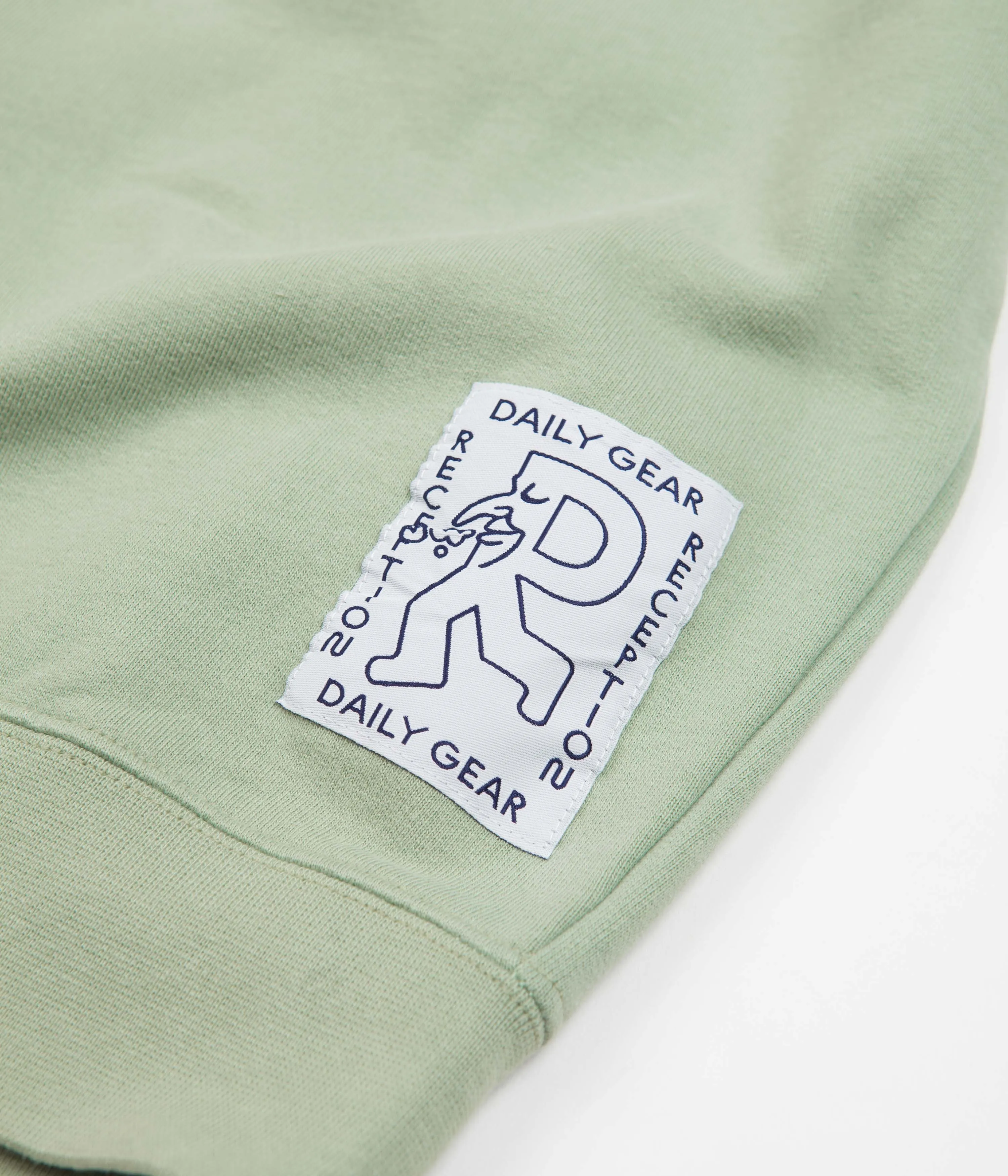 Reception Icon B Crewneck Sweatshirt - Smoke Green