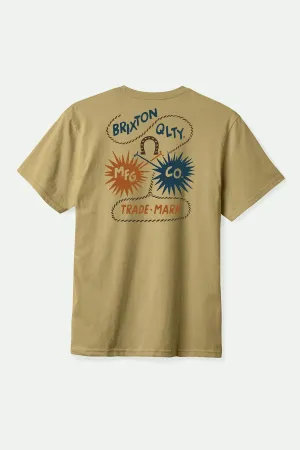 Remo S/S Tailored T-Shirt - Khaki