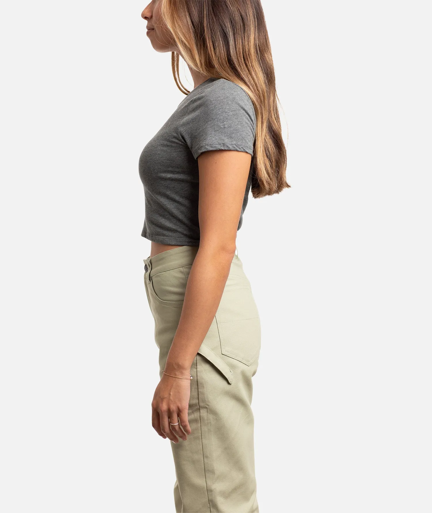 River Rock Tee - Charcoal
