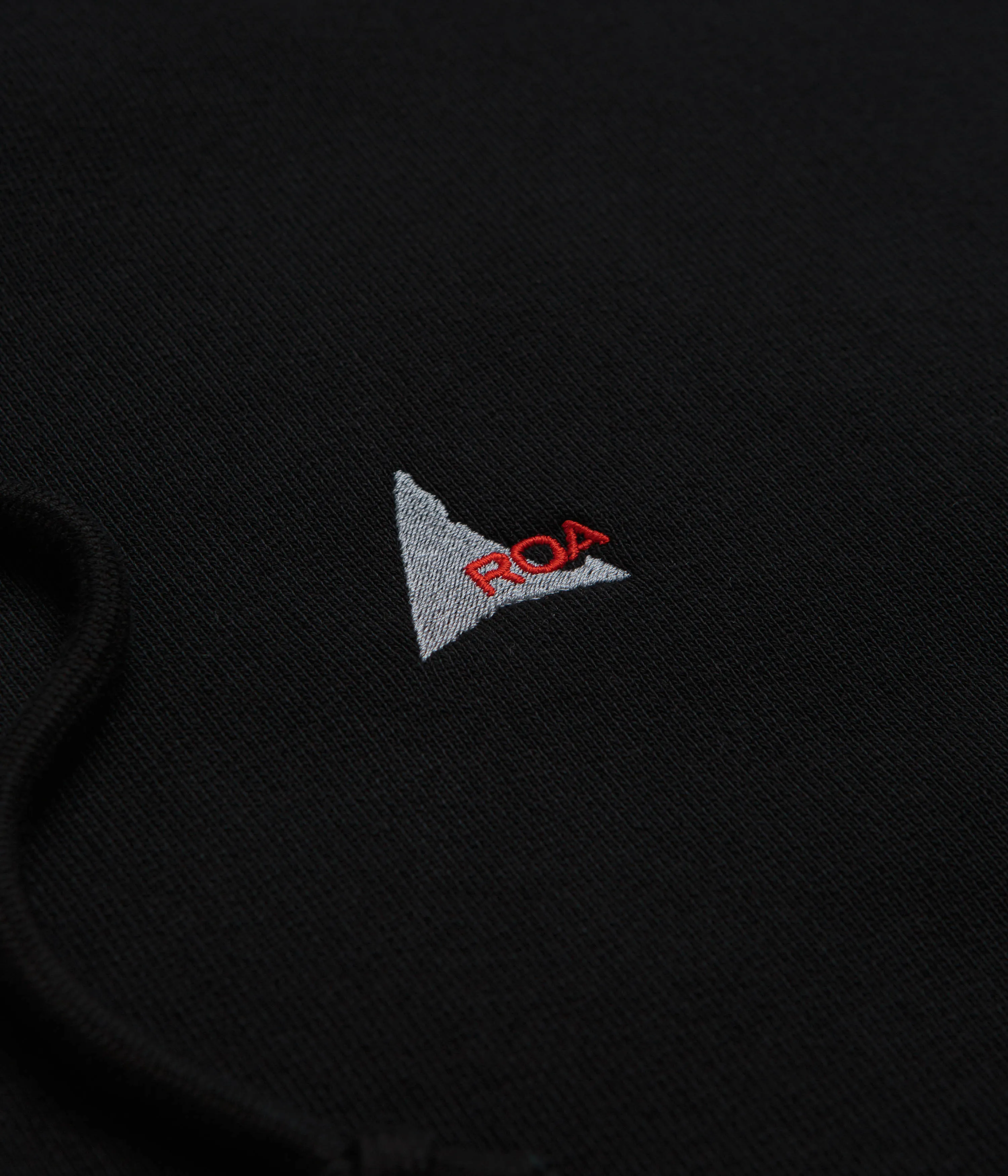 ROA Heavy Hoodie - Black