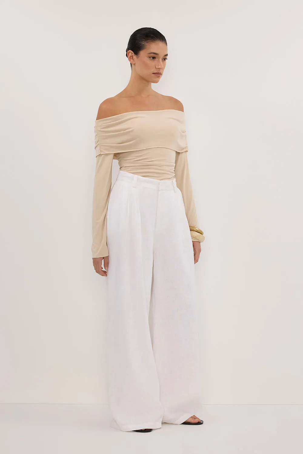 ROBYN STONE OFF SHOULDER TOP