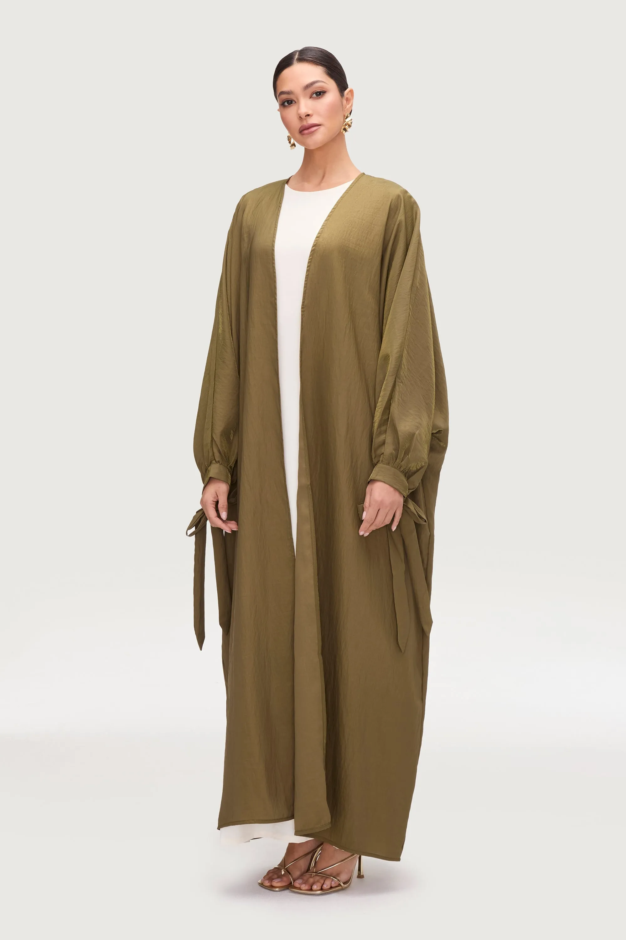 Safiyah Open Abaya - Zaytoon