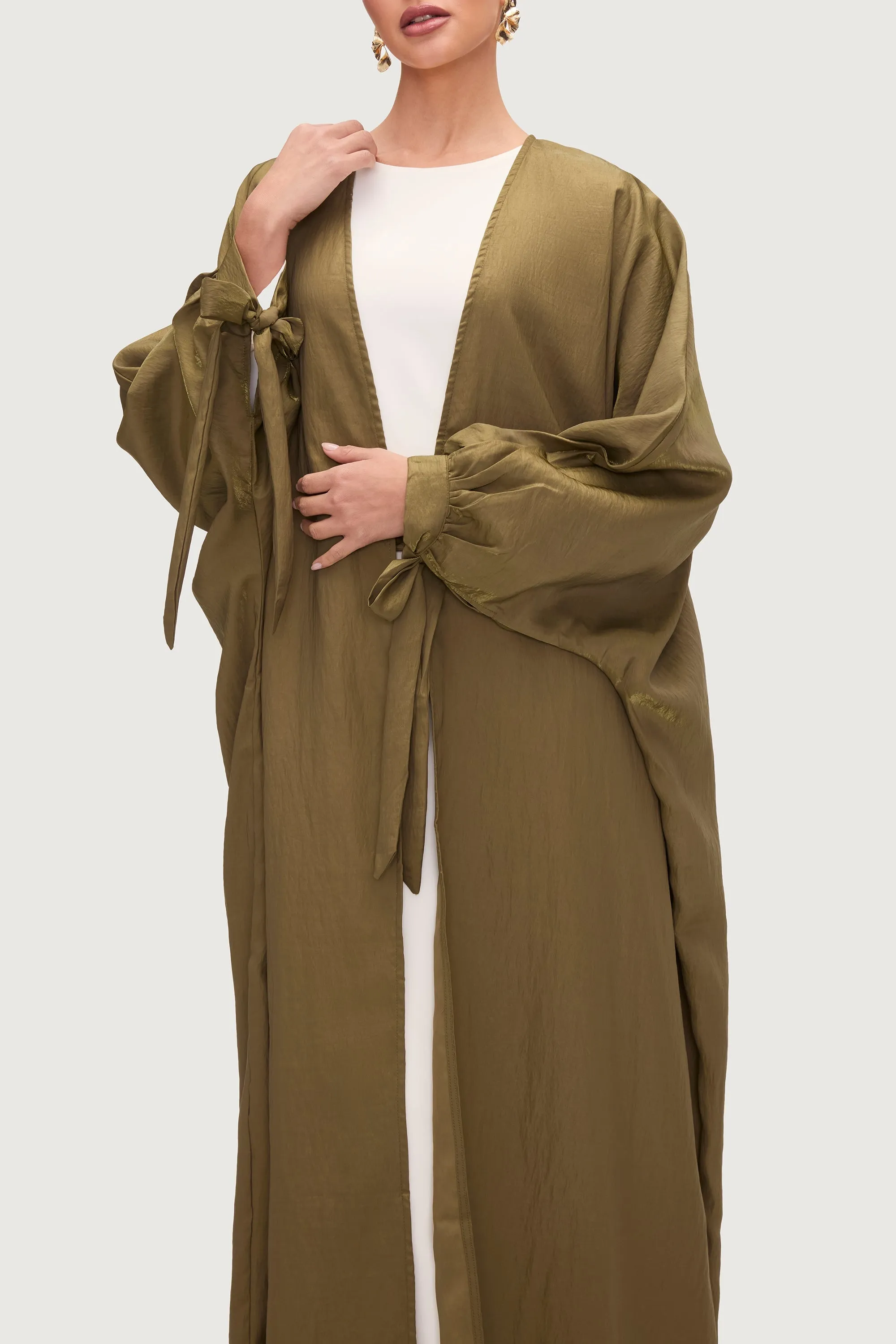 Safiyah Open Abaya - Zaytoon