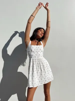 Samana Mini Dress White