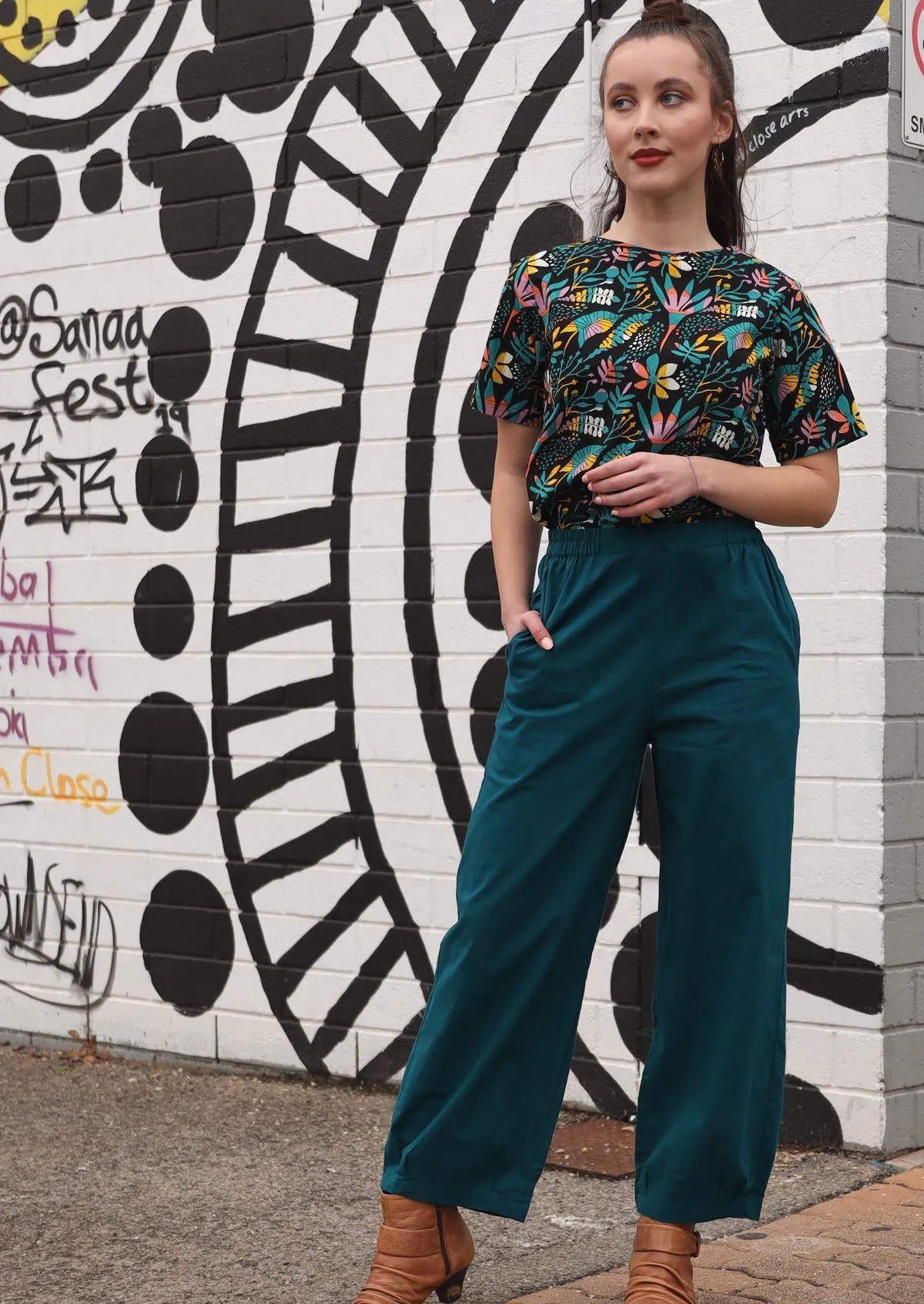 Seconds Greta Pants Teal