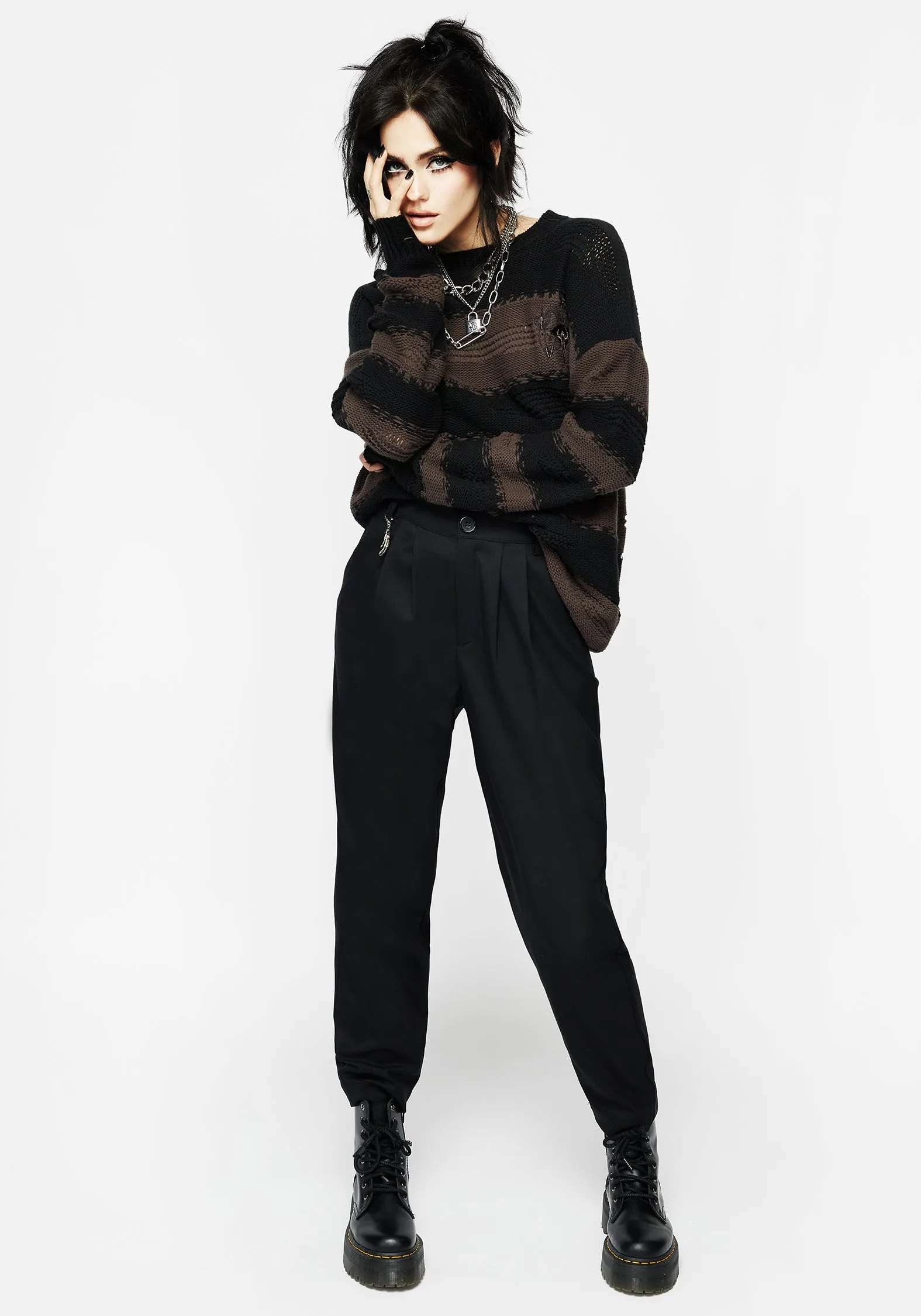 Somnia Stripe Knit Jumper