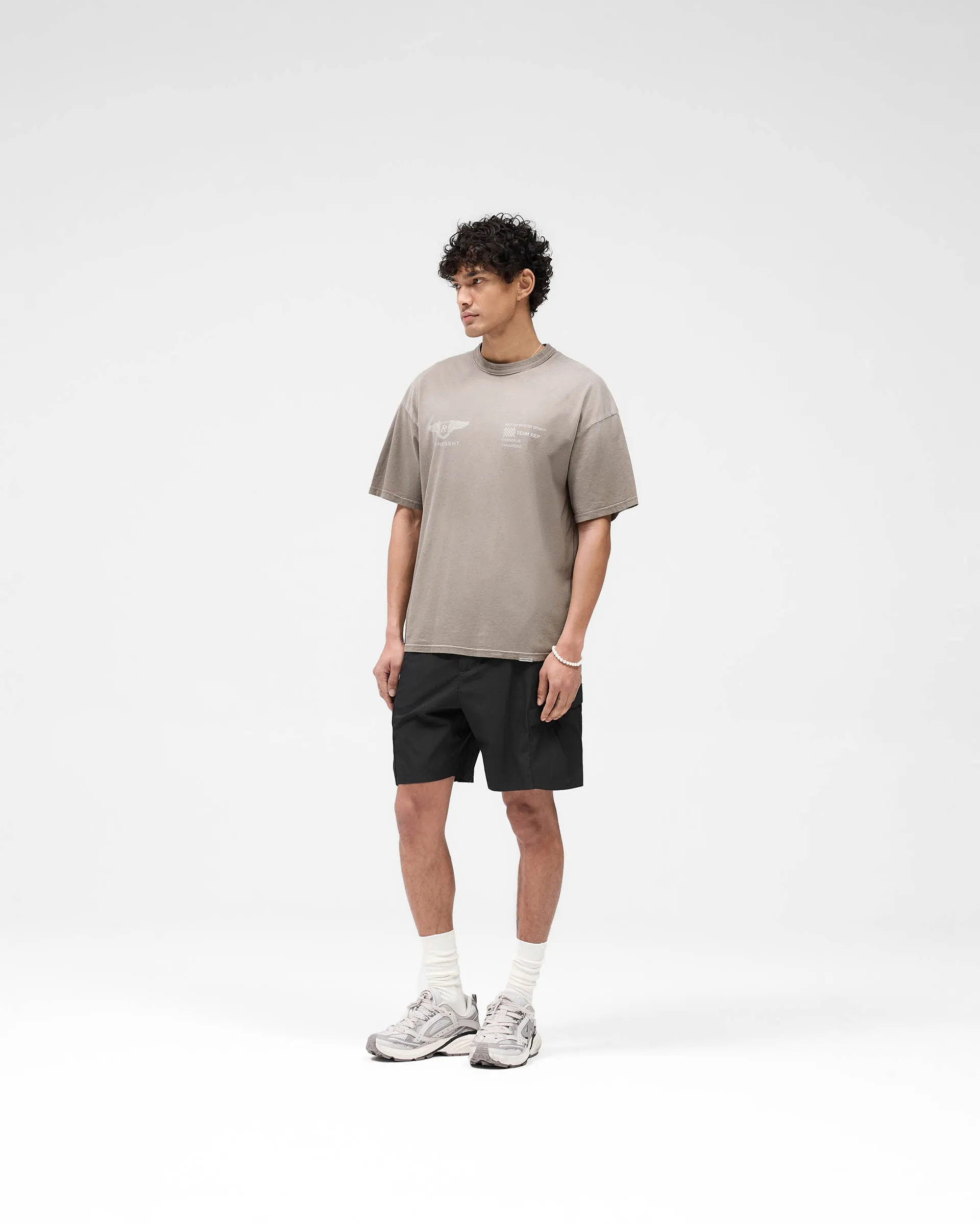 Tech Cargo Short - Jet Black
