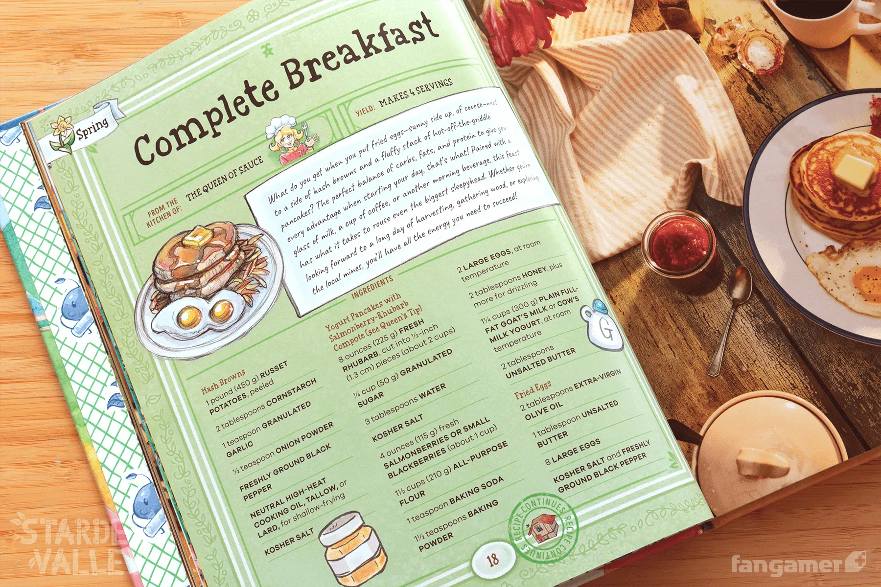 The Official Stardew Valley Cookbook