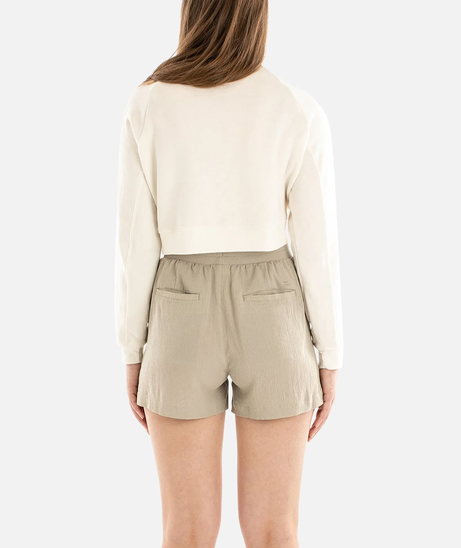 Tidal Romance Crew Neck - White