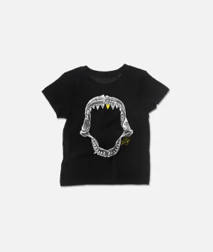 Tot Jaws Tee - Black