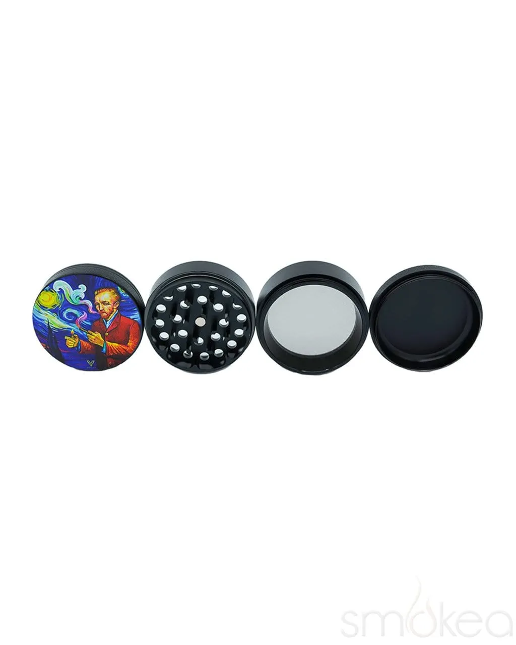 V Syndicate "Smoky Night" 4 Piece SharpShred Grinder