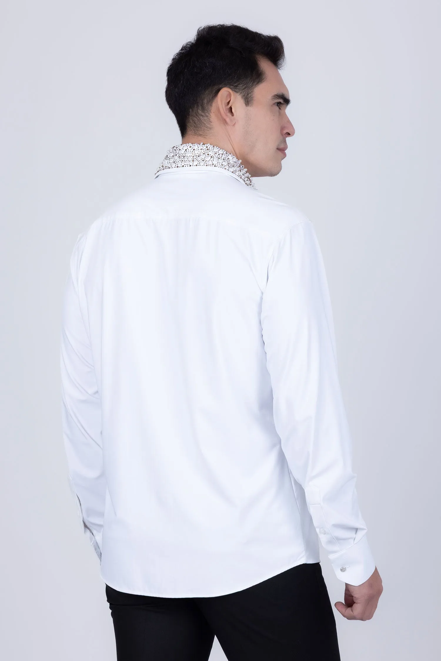Velona Pearls Long Sleeve Shirt