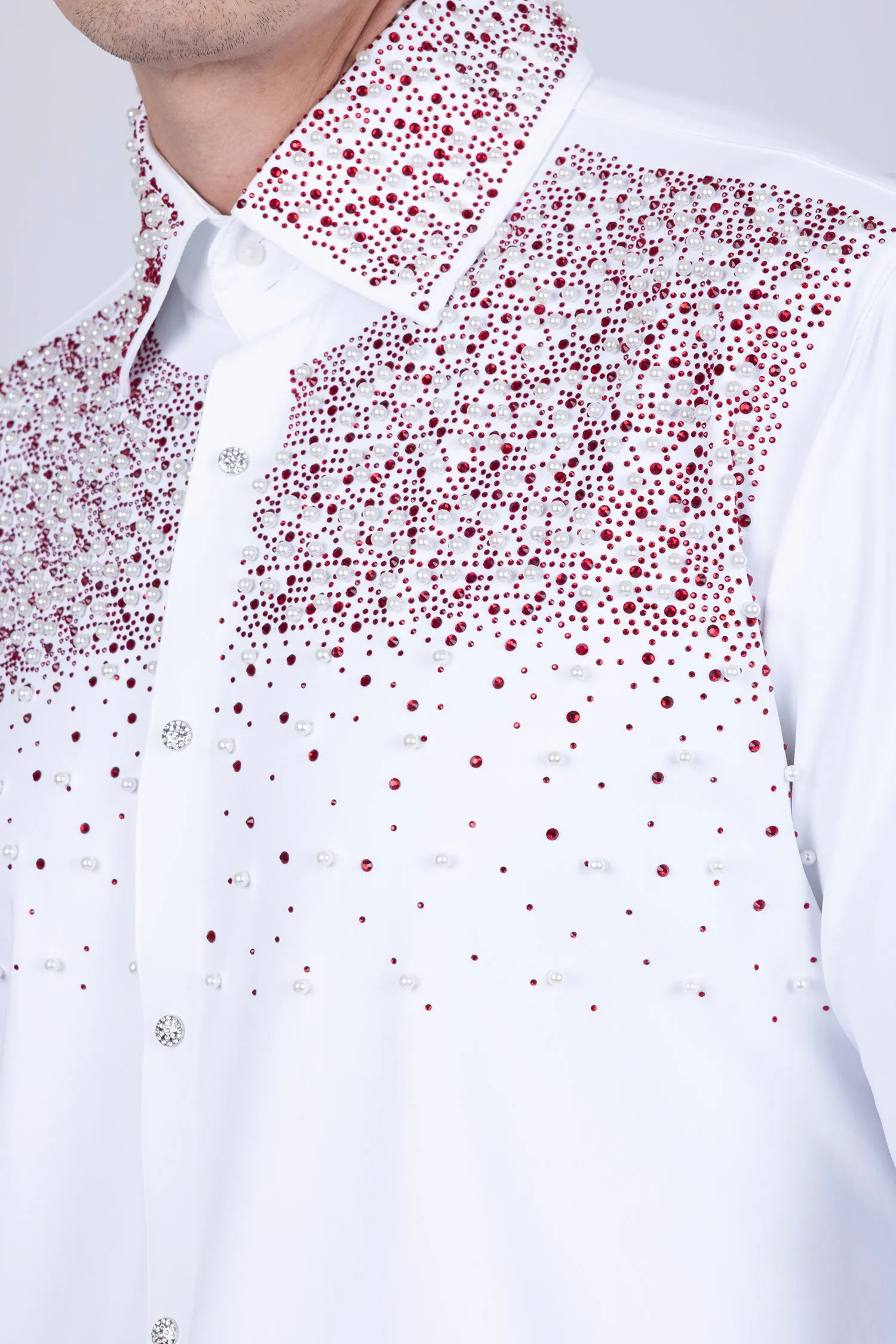 Velona Pearls Long Sleeve Shirt