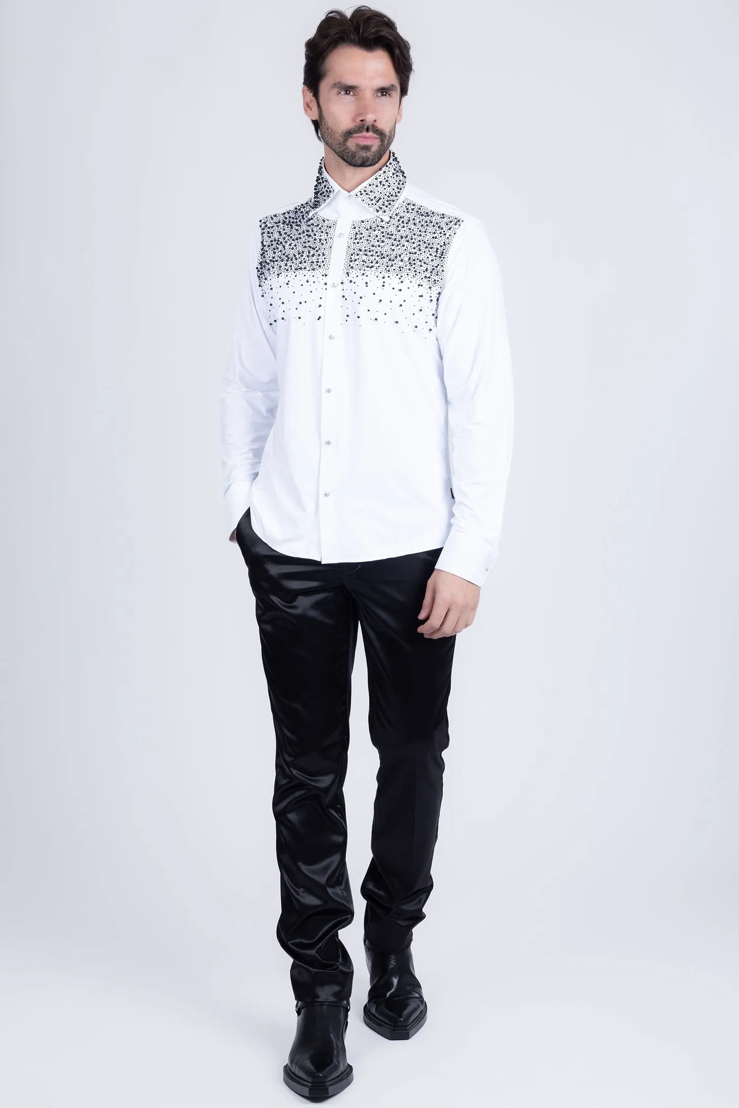 Velona Pearls Long Sleeve Shirt