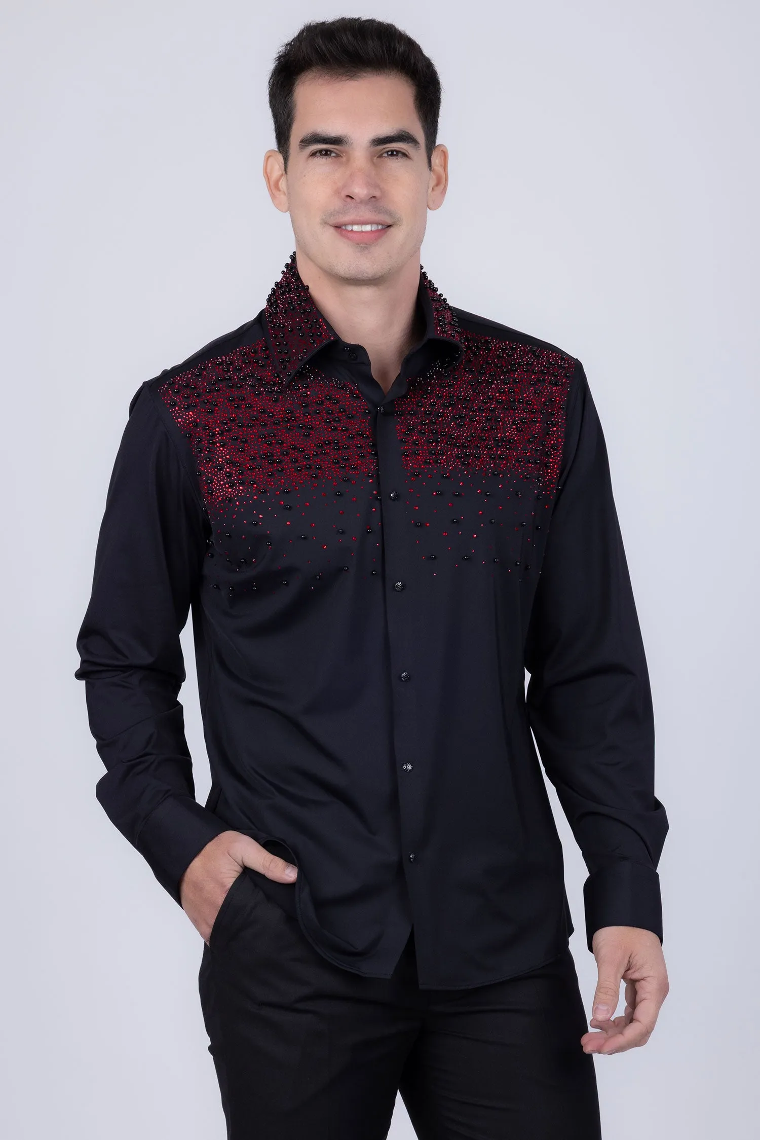 Velona Pearls Long Sleeve Shirt