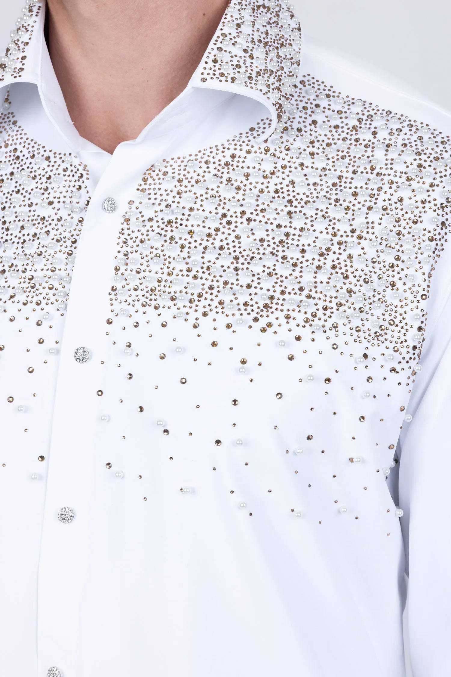 Velona Pearls Long Sleeve Shirt