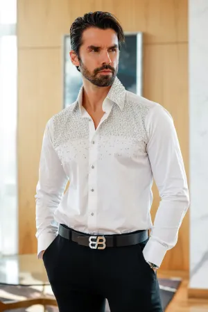 Velona Pearls Long Sleeve Shirt